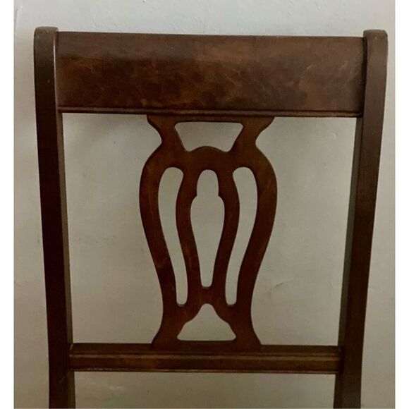 Vintage 1950’s Stakmore Maple Folding Chair Lyre Back - Picture 2 of 6